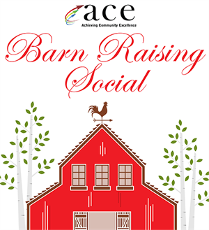 Barn Raising Social Barn Raising Social Logo