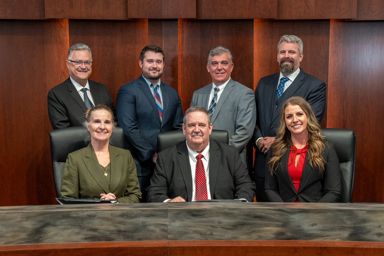 Photo of City Council members, November 2023