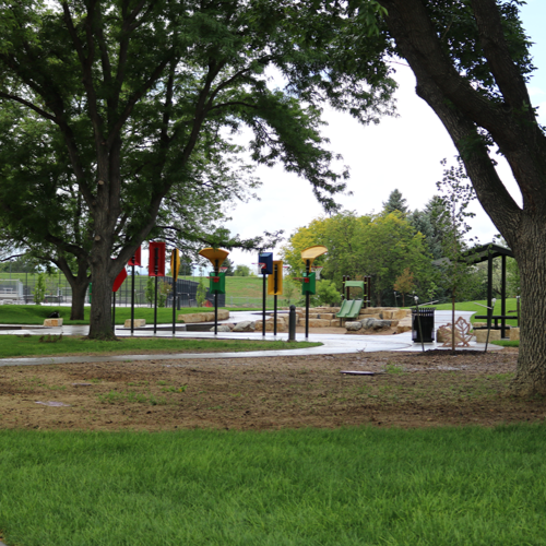 Centennial Park playground installation