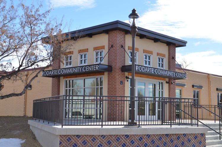 Exterior of Rodarte Community Center in Greeley, Colorado