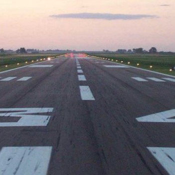 photo of Greeley Airport runway