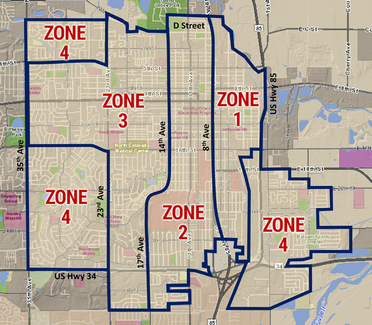 G-Hope zone map