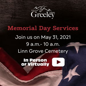 Memorial Day Services - May 31, 2021 - Linn Grove Cemetery - In-Person or Virtually