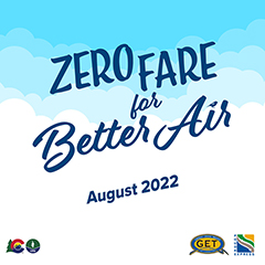 Zero Fare for Better Air in August