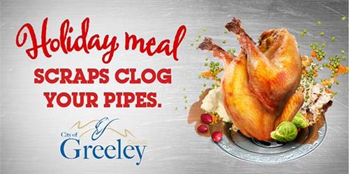 Holiday Meals Holiday meal scraps clogs your pipes.