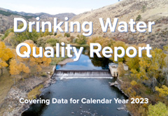2023 Water quality report cover graphic